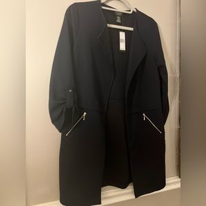 Soho women blazer navy blue size S